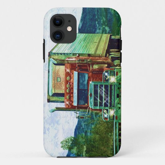 Big Rig Red Cargo Truck Case (Rückseite)