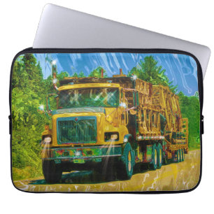 Big Rig, Schwertransporter, LKW Laptopschutzhülle