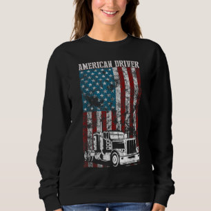 Big Rig Semi-Trailer Truck Driver Gi Sweatshirt