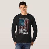 Big Rig Semi-Trailer Truck Driver Gi T-Shirt (Vorne ganz)
