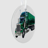Big Rig Semi Truck Ornament (Vorderseite)
