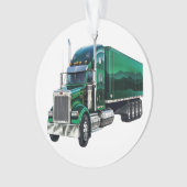 Big Rig Semi Truck Ornament (Vorderseite)