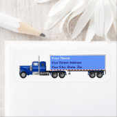 Big Rig Truck Address Labels (Insitu)