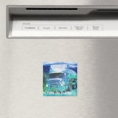 Big Rig Truck Drivers Magnet (In Situ (Geschirrspüler))