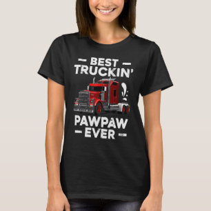 Big Rig Trucker Männer Bester Truckin Papa Ever T-Shirt