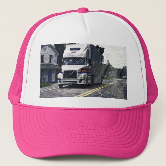 Big Rigs Heavy Transport Trucker's Hat Truckerkappe (Vorderseite)
