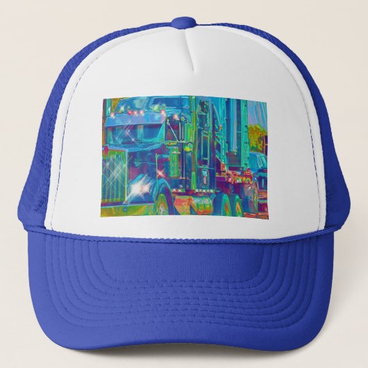 BIG RIGS TRUCK DRIVERS GEAR TRUCKER HATTE TRUCKERKAPPE (Vorderseite)