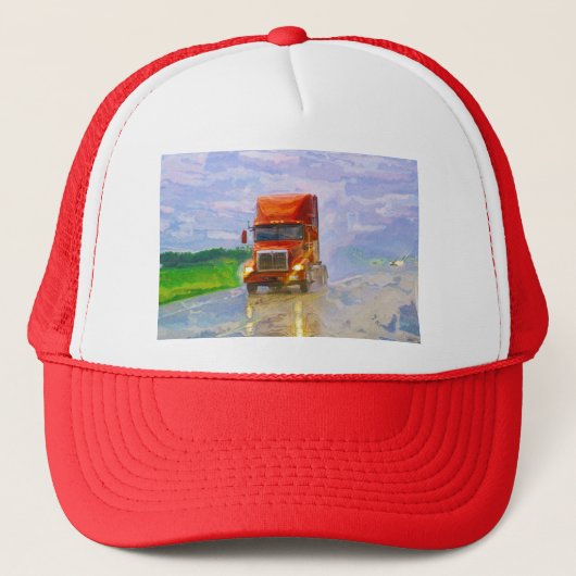 BIG RIGS TRUCK DRIVERS GEAR TRUCKER HATTE TRUCKERKAPPE (Vorderseite)