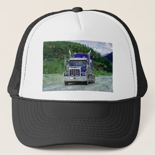 BIG RIGS TRUCK DRIVERS GEAR TRUCKER HATTE TRUCKERKAPPE (Vorderseite)