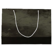 Big Robot Birthday Große Geschenktüte (Rückseite)