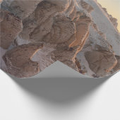 BIG-ROCK-FORMATIONEN MIT SCHNEE GESCHENKPAPIER (Ecke)