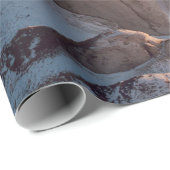 BIG-ROCK-FORMATIONEN MIT SCHNEE GESCHENKPAPIER (Rolleneckpunkt)