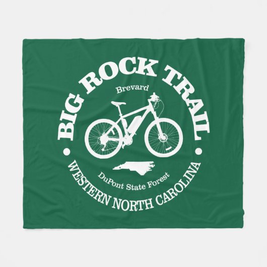 Big Rock Trail (MTB) Fleecedecke (Vorderseite (Horizontal))