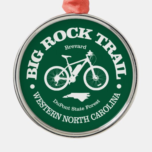 Big Rock Trail (MTB) Ornament Aus Metall (Vorne)