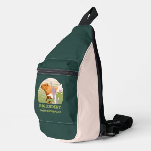 Big Rodent Companion Club Capybara Crossbody Bag