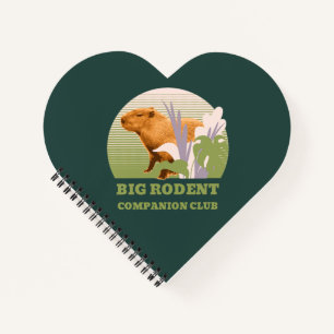 Big Rodent Companion Club Capybara Notizblock