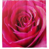 Big Rote Rose Foto Duschvorhang (Vorderseite)