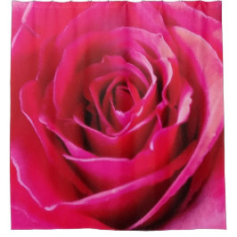 Big Rote Rose Foto Duschvorhang