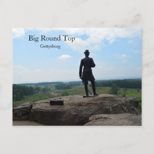 Big Round Top in Gettysburg Postkarte
