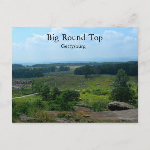 Big Round Top in Gettysburg Postkarte
