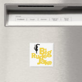 Big Rude Jake Logo Magnet (In Situ (Geschirrspüler))