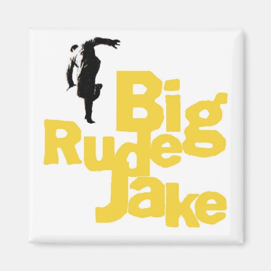 Big Rude Jake Logo Magnet (Vorne)