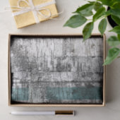Big Rustic Kariert Birch Bark Print Seidenpapier (Geschenk)