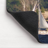 Big Sable Lighthouse & Boat Mousepad (Ecke)