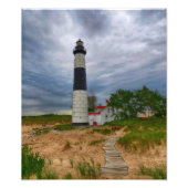 Big Sable Lighthouse Fotodruck (Vorne)