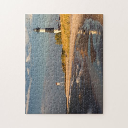 Big Sable Point Leuchtturm am Lake Michigan 2 Puzzle (Vertikal)