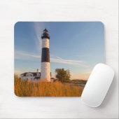Big Sable Point Leuchtturm am Lake Michigan 3 Mousepad (Mit Mouse)