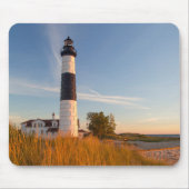 Big Sable Point Leuchtturm am Lake Michigan 3 Mousepad (Vorne)