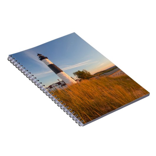 Big Sable Point Leuchtturm am Lake Michigan 3 Notizblock (Rechte Seite)