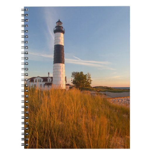 Big Sable Point Leuchtturm am Lake Michigan 3 Notizblock (Vorderseite)