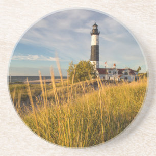 Big Sable Point Leuchtturm am Lake Michigan Untersetzer