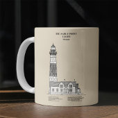Big Sable Point Leuchtturm - Michigan - SBD Kaffeetasse