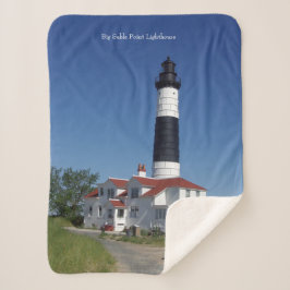 Big Sable Point Leuchtturm Sherpa Decke Sherpadecke