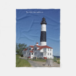 Big Sable Point Lighthouse Fleece Decke