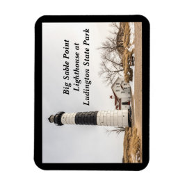 Big Sable Point Lighthouse in Ludington Magnet