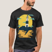 Big Sable Point Lighthouse Lago Maggiore T-Shirt (Vorderseite)