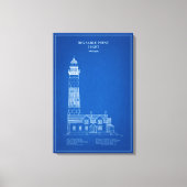 Big Sable Point Lighthouse - Michigan - AD Leinwanddruck (Vorderseite)