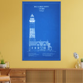 Big Sable Point Lighthouse - Michigan - AD Leinwanddruck (Insitu (Wohnzimmer))