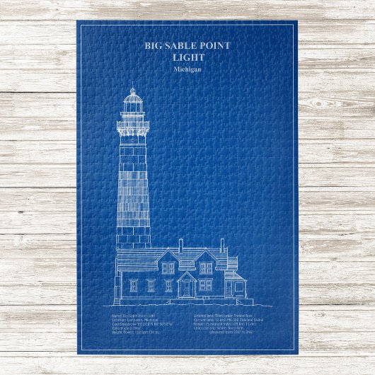 Big Sable Point Lighthouse - Michigan - AD Puzzle
