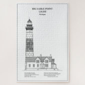 Big Sable Point Lighthouse - Michigan - BD Puzzle (Vertikal)