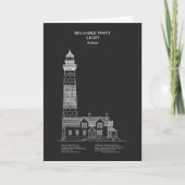Big Sable Point Lighthouse - Michigan - PD Dankeskarte (Vorderseite)
