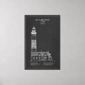 Big Sable Point Lighthouse - Michigan - PD Leinwanddruck (Vorderseite)