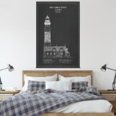 Big Sable Point Lighthouse - Michigan - PD Leinwanddruck (Insitu (Schlafzimmer))