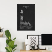 Big Sable Point Lighthouse - Michigan - PD Poster (Heimbüro)