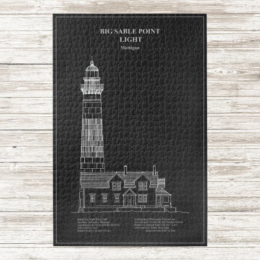Big Sable Point Lighthouse - Michigan - PD Puzzle
