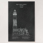 Big Sable Point Lighthouse - Michigan - PD Puzzle (Vertikal)